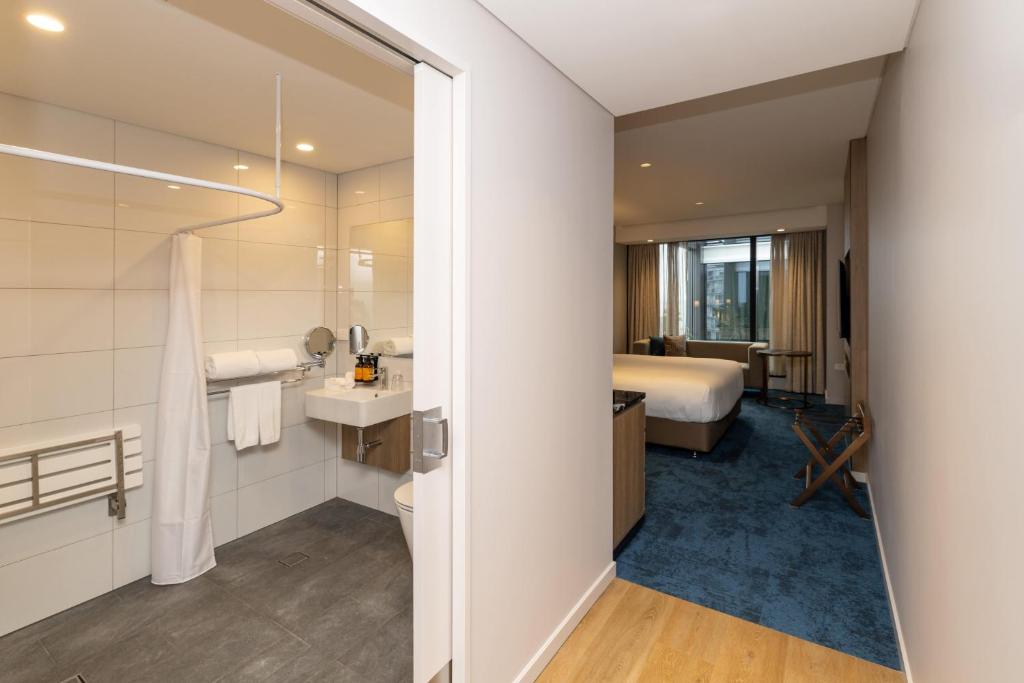 Koupelna v ubytování Hotel Grand Chancellor Auckland