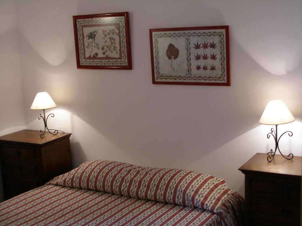 Postel nebo postele na pokoji v ubytování Casa do Moleiro