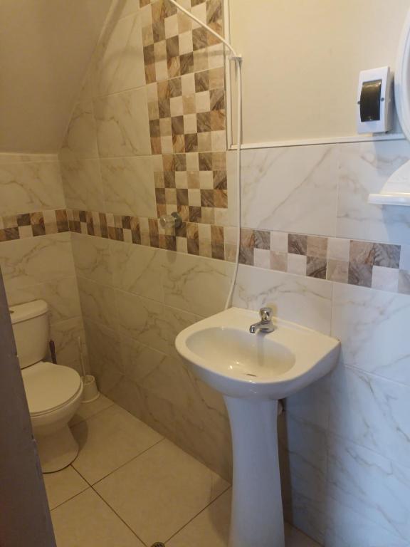 Koupelna v ubytování La casa de Chepita