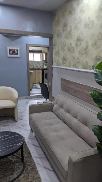 Posezení v ubytování Nems Appartment