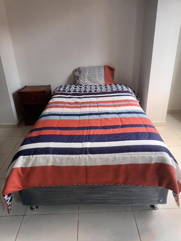 Postel nebo postele na pokoji v ubytování La casa de Chepita