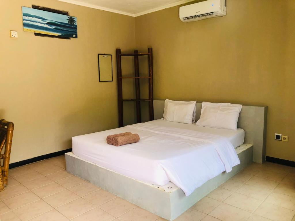 Postel nebo postele na pokoji v ubytování GGuesthouse