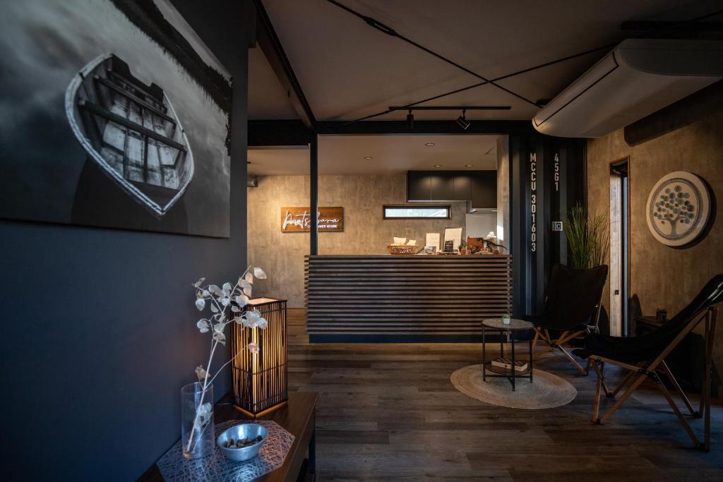 Kuchyň nebo kuchyňský kout v ubytování Matsubara Container House