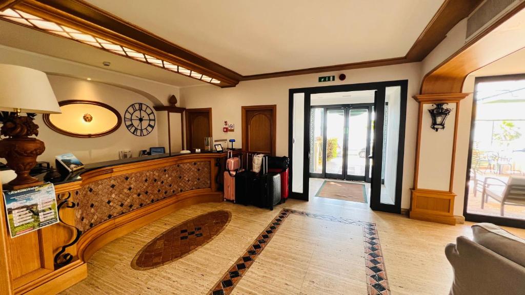 Kuchyň nebo kuchyňský kout v ubytování Hotel Relais I Presidi