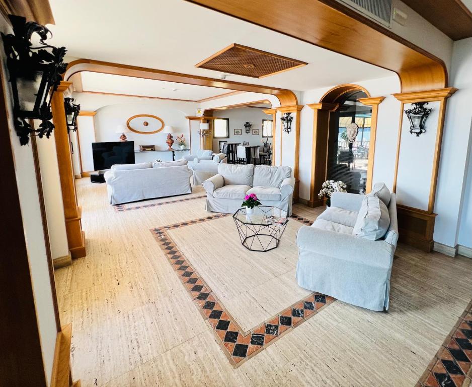 Posezení v ubytování Hotel Relais I Presidi