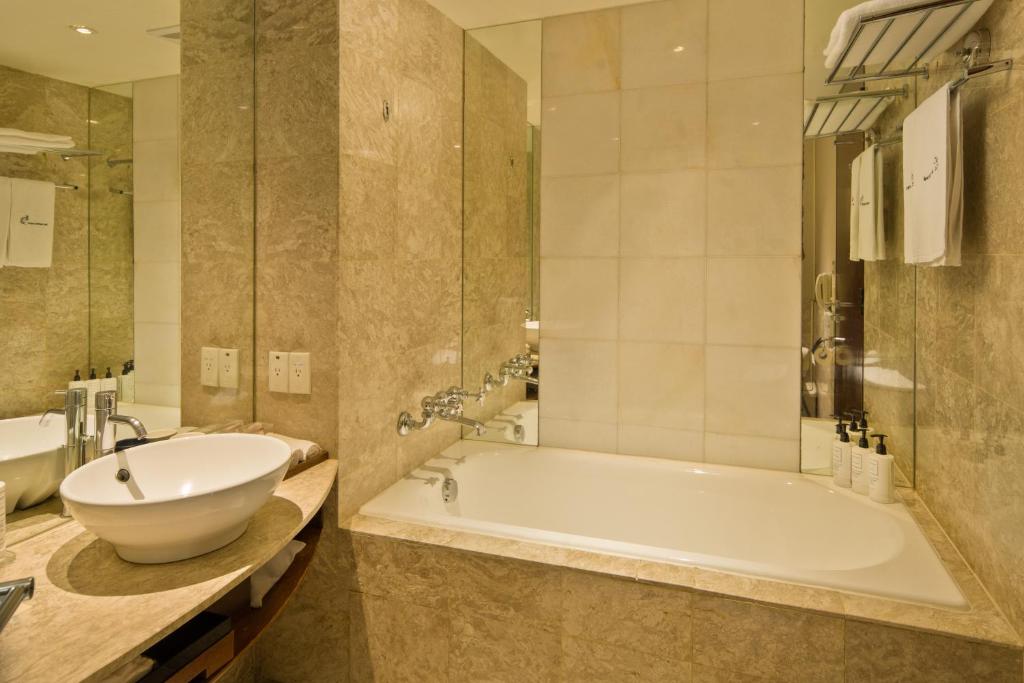 Koupelna v ubytování Les Suites Taipei - Da An