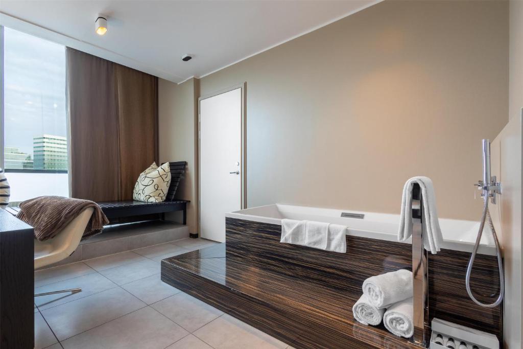 Koupelna v ubytování Hyatt Place Gothenburg Central
