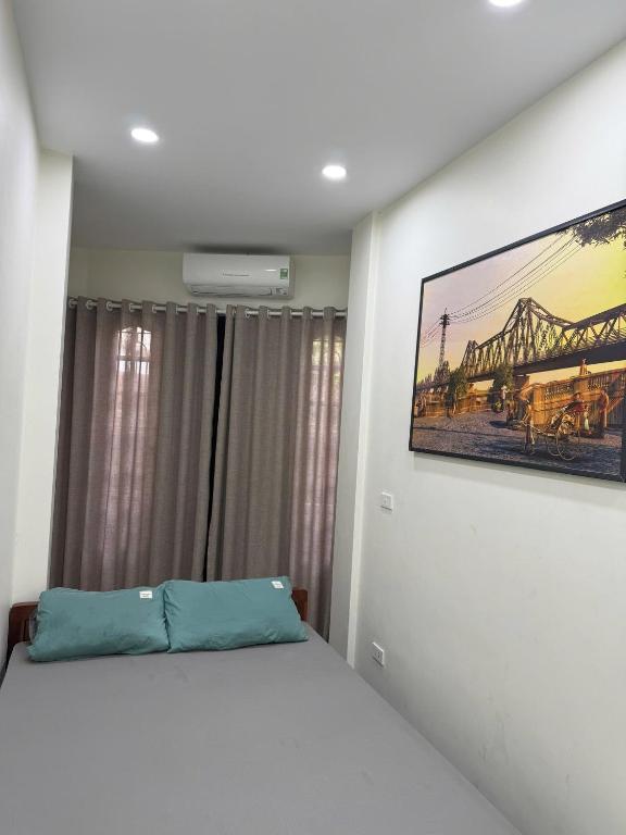 Postel nebo postele na pokoji v ubytování SKY Hostel