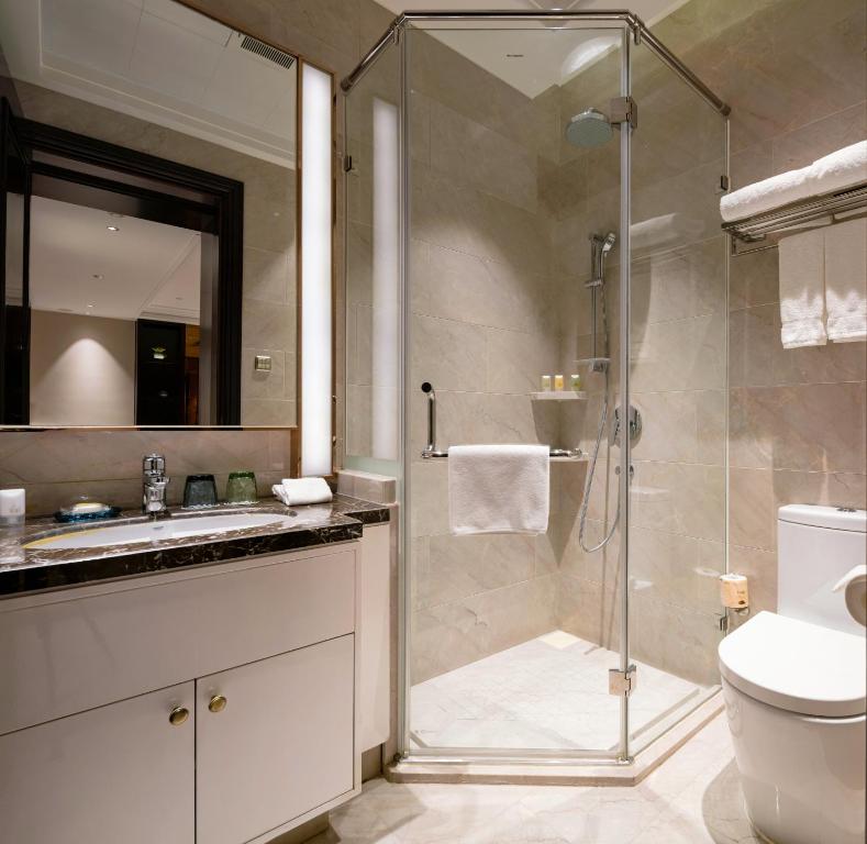 Koupelna v ubytování Wyndham Grand Xi'an Residence