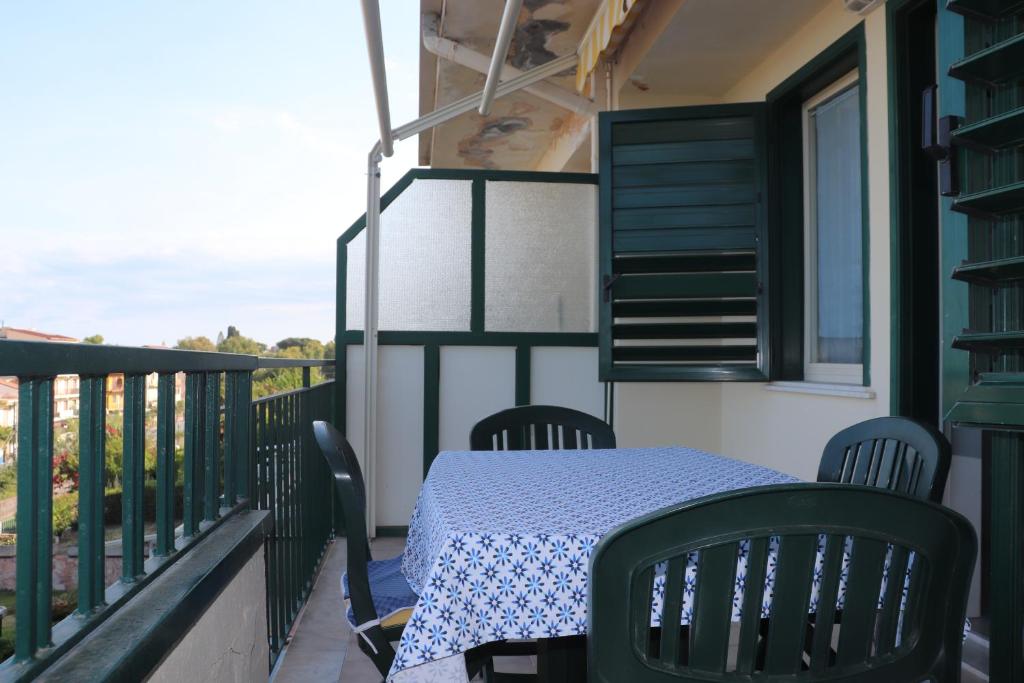 Balkon lub taras w obiekcie La Joya Sileno Beach