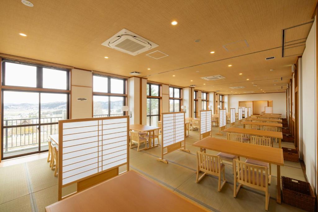 Restoran või mõni muu söögikoht majutusasutuses 奥州平泉温泉旅館 itsumu