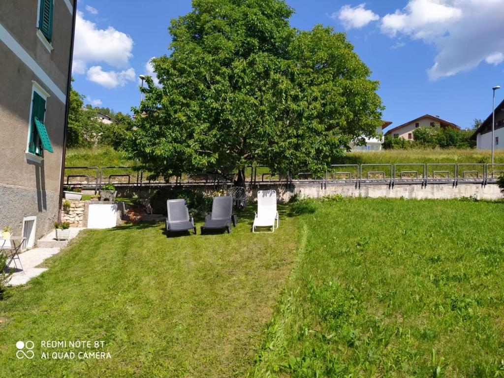Zahrada ubytování Casa Zucol