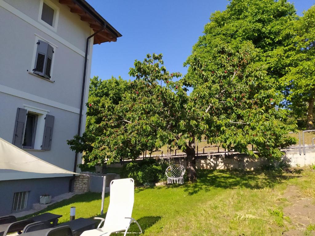 Zahrada ubytování Casa Zucol