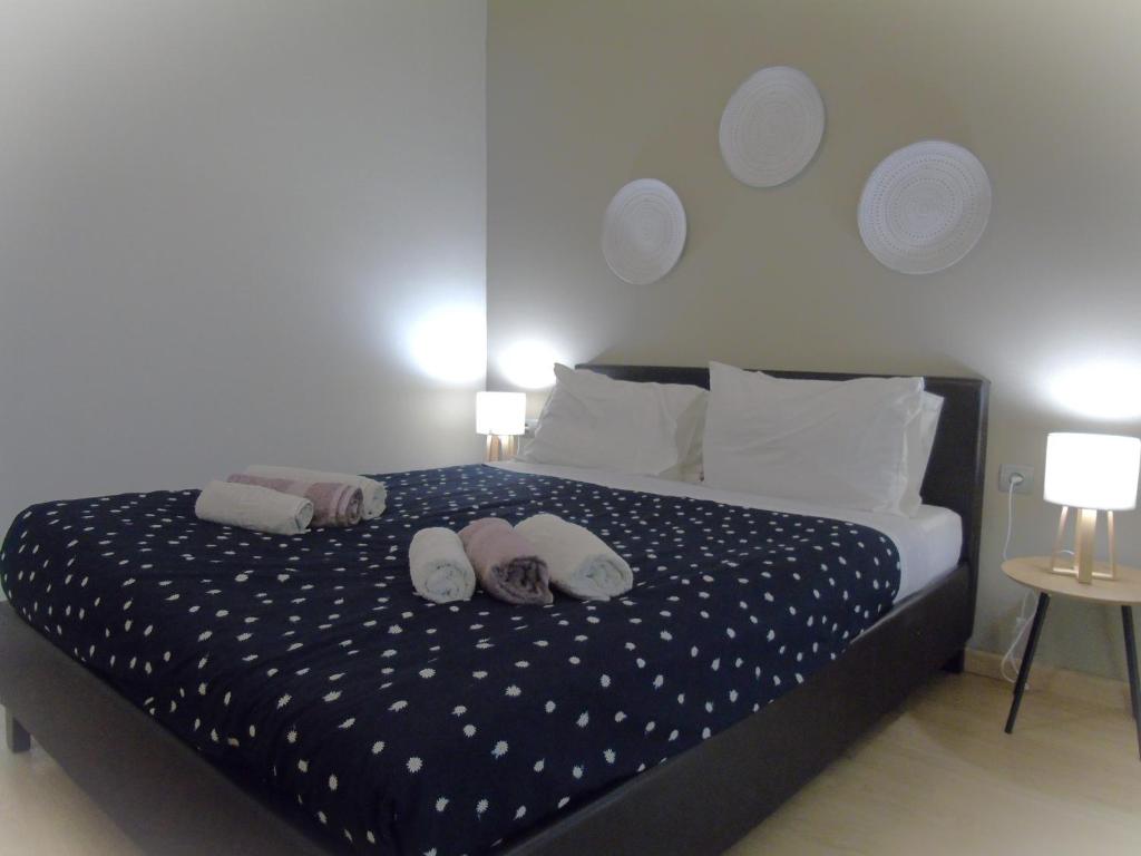 Postel nebo postele na pokoji v ubytování Vasiliki Villa