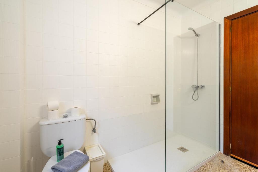 Kúpeľňa v ubytovaní Villa Son Veri Miramar