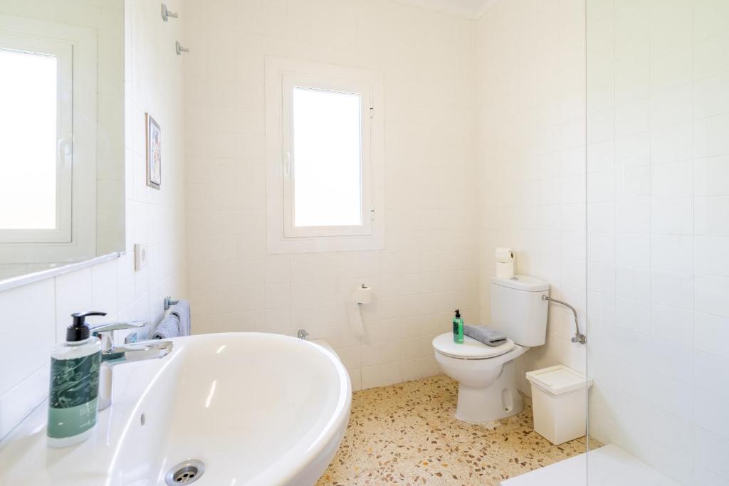 Kúpeľňa v ubytovaní Villa Son Veri Miramar