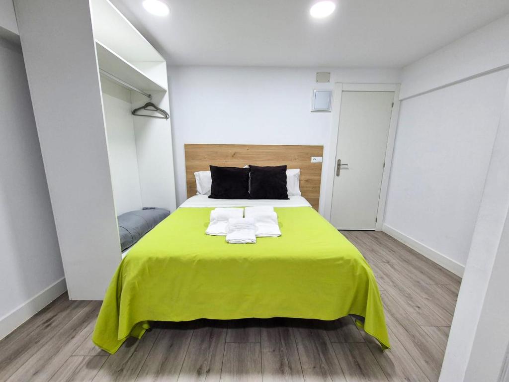 Ένα ή περισσότερα κρεβάτια σε δωμάτιο στο La maruca loft deluxe 3000