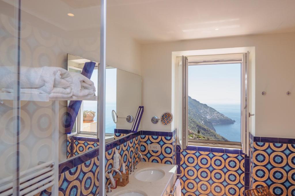 Koupelna v ubytování Five Positano