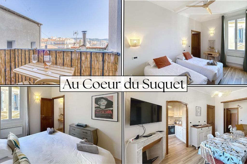 Photo de la galerie de l'établissement Cannes in the heart of Le Suquet beautiful apartment with quiet balcony, à Cannes