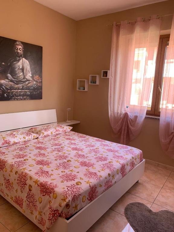 Postel nebo postele na pokoji v ubytování LE DUE F