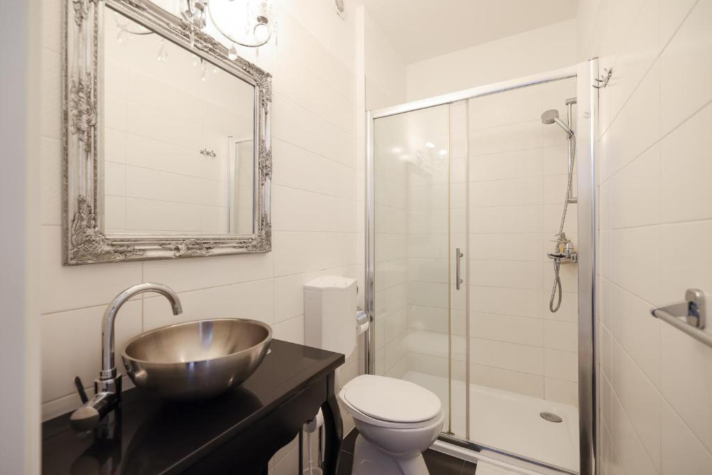 Kúpeľňa v ubytovaní Tinel Superior Residence