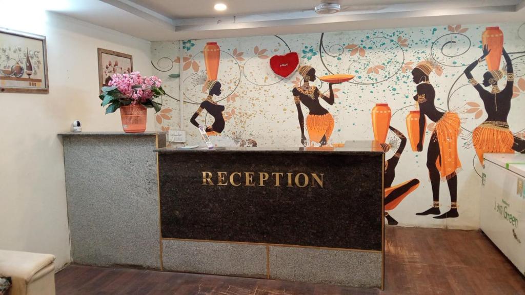 Lobbyen eller receptionen på Hotel Night Eye