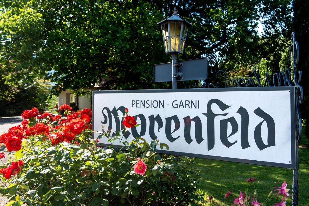 Zahrada ubytování Pension Morenfeld