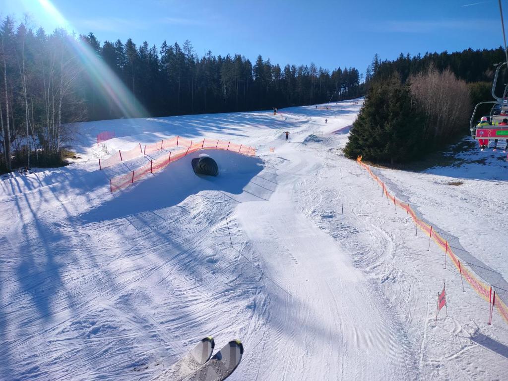 Apartmán ÁJA - Lipno nad Vltavou v zimě