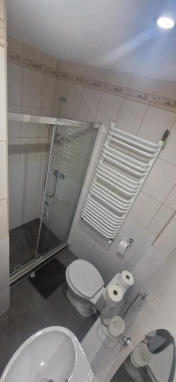 Kúpeľňa v ubytovaní Goprówka