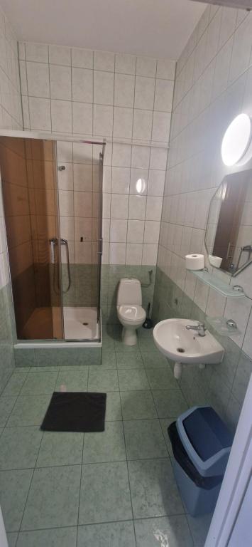 Kúpeľňa v ubytovaní Goprówka