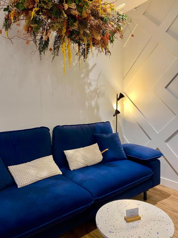 Posezení v ubytování Habital Suites