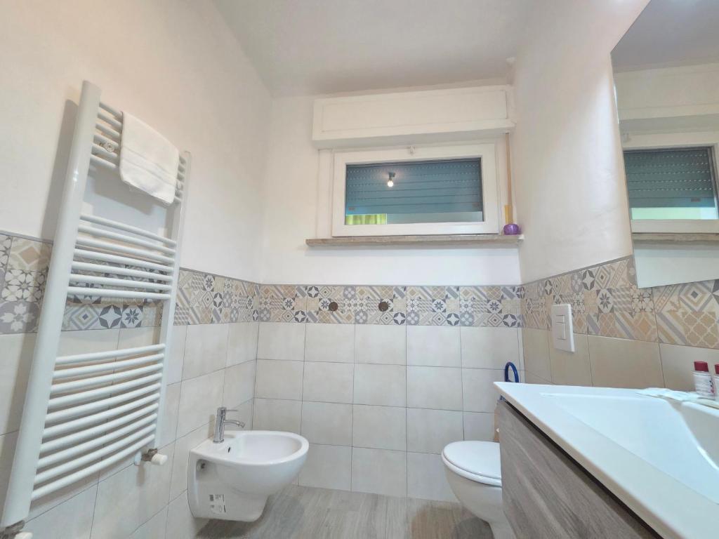 Koupelna v ubytování B&B Litoranea 80