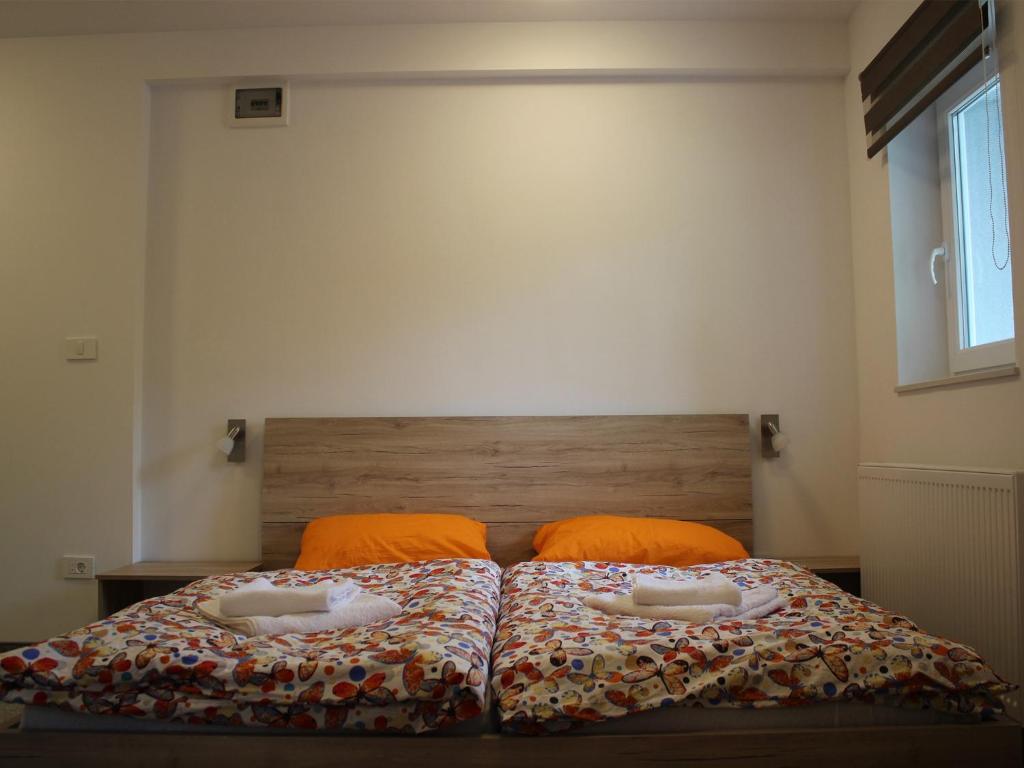 Postel nebo postele na pokoji v ubytování Apartment Pri nama