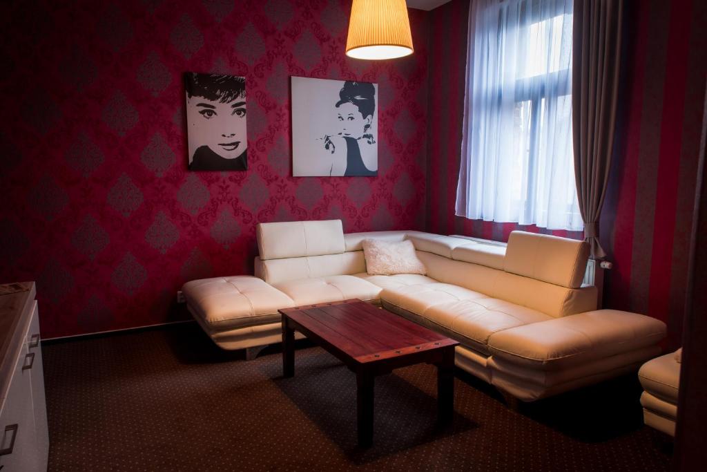 Posezení v ubytování Restaurace Stará Lípa