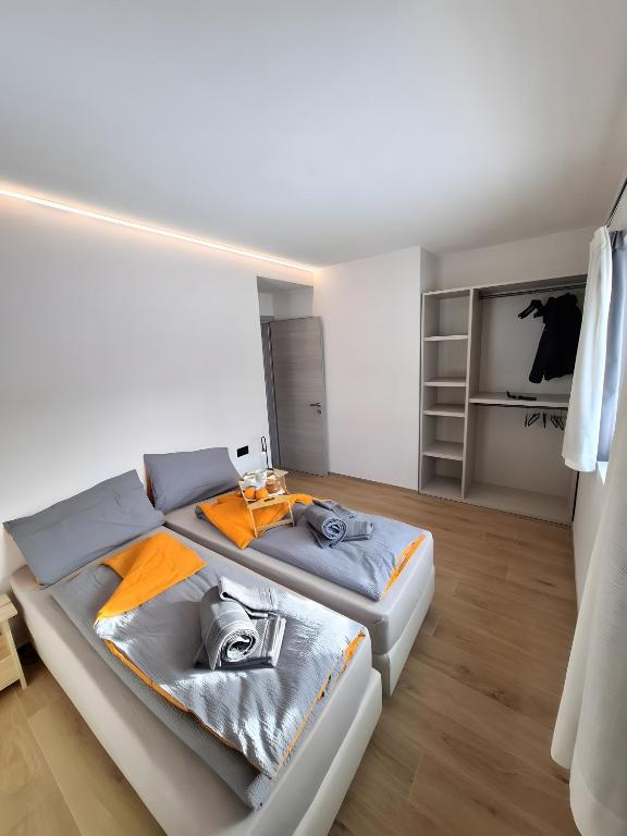 Postel nebo postele na pokoji v ubytování Chalet Ale Livigno