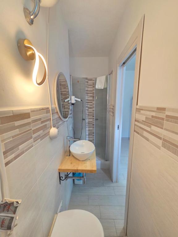 Koupelna v ubytování B&B Litoranea 80