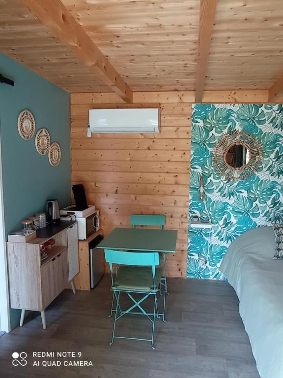 Kuchyň nebo kuchyňský kout v ubytování Moulin Room