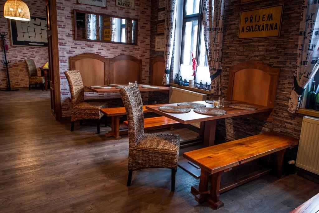 Posezení v ubytování Restaurace Stará Lípa