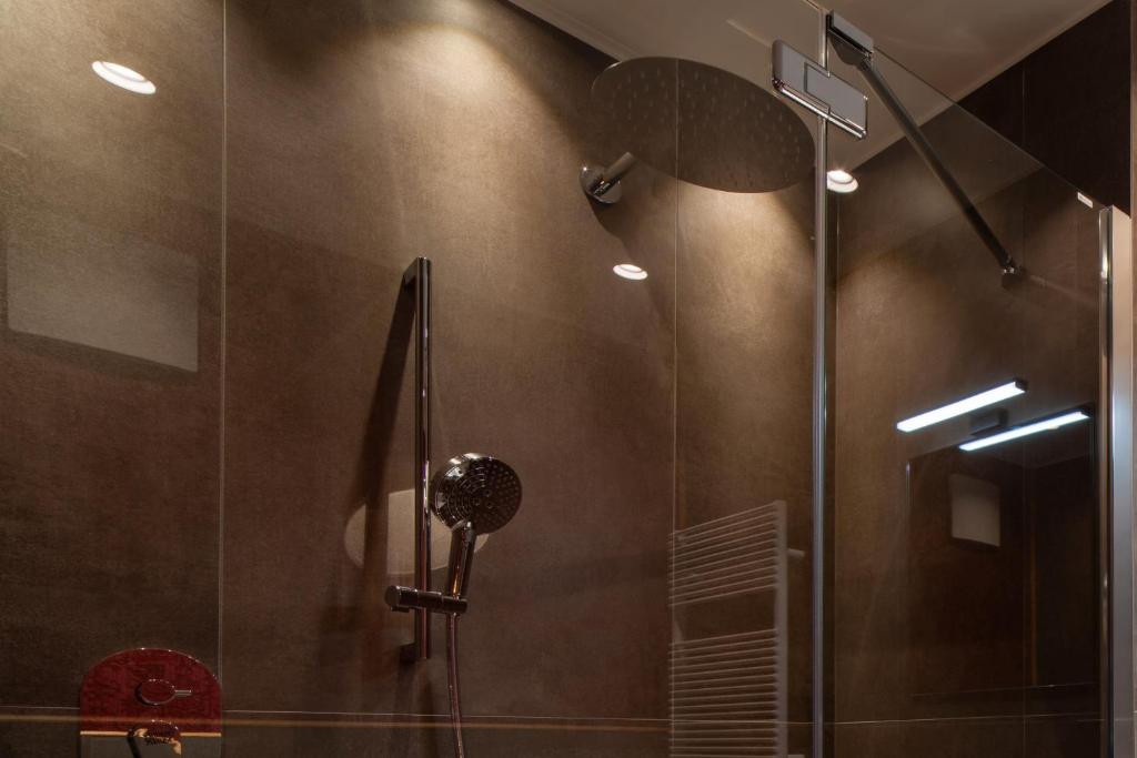 Koupelna v ubytování Boutique Hotel Santer Klause