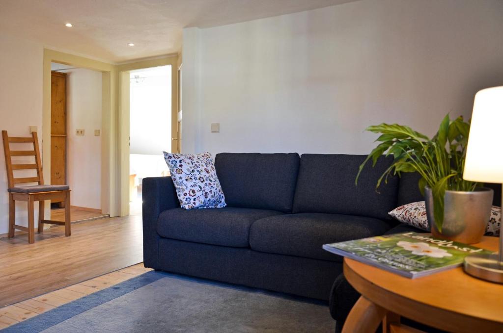 Posezení v ubytování Ferienwohnung Sester