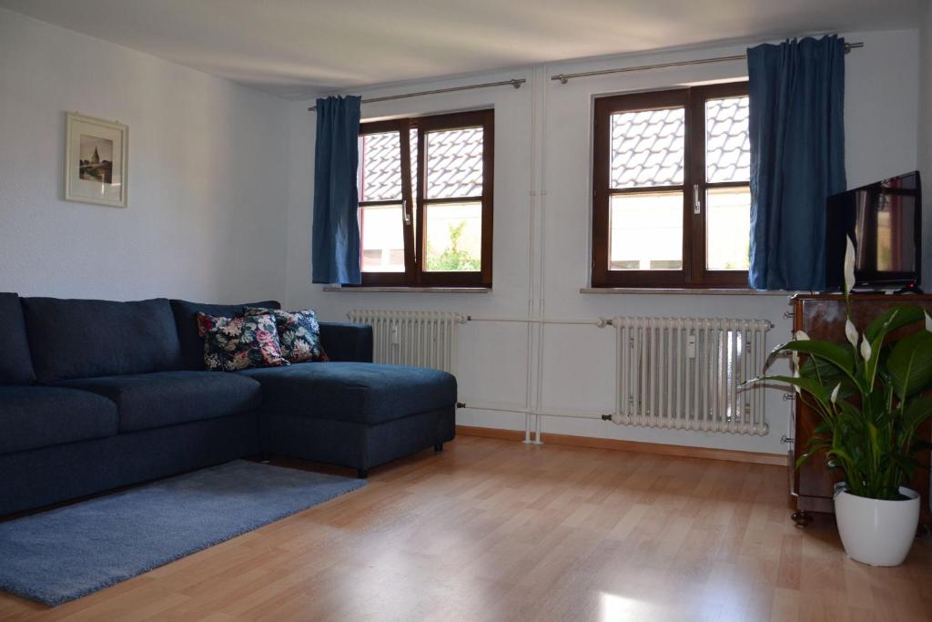 Posezení v ubytování Ferienwohnung Sester