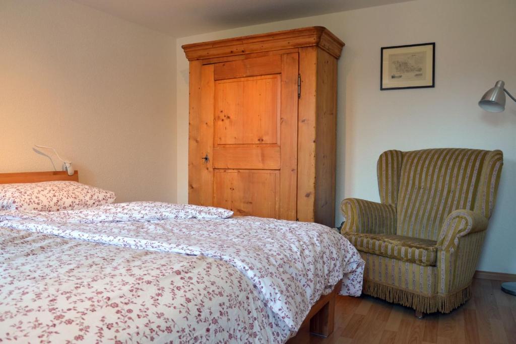 Postel nebo postele na pokoji v ubytování Ferienwohnung Sester