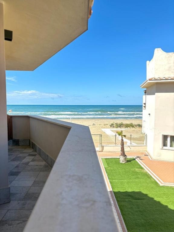Nespecifikovaný výhled na moře nebo výhled na moře při pohledu z hotelu
