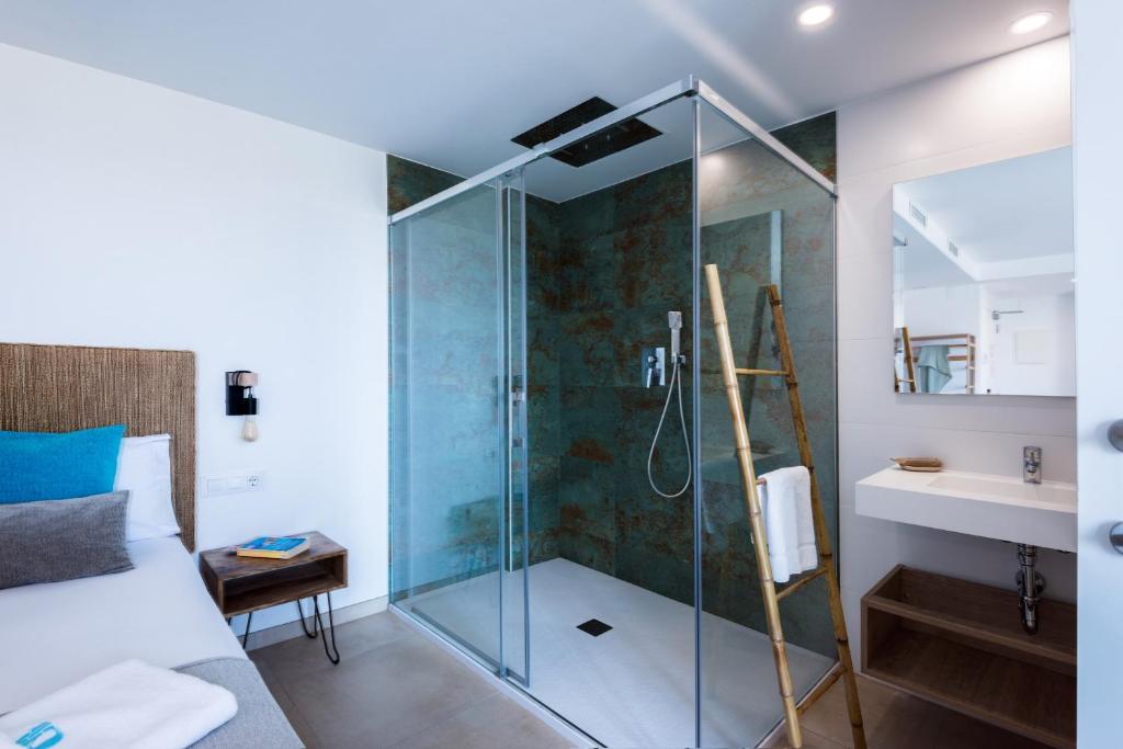 Koupelna v ubytování Bamblue Boutique Apartments
