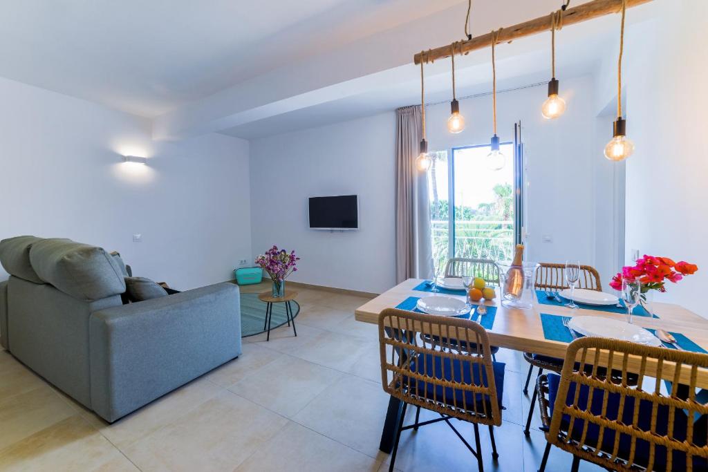 Posezení v ubytování Bamblue Boutique Apartments