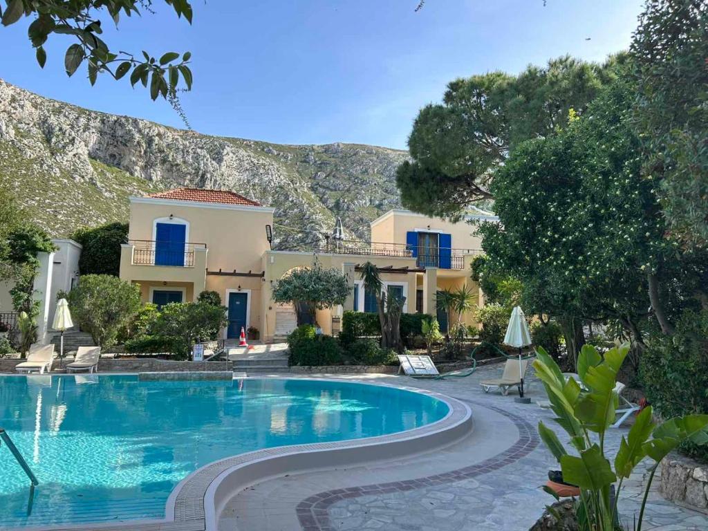 Bazén v ubytování Kalydna Island Hotel nebo v jeho okolí