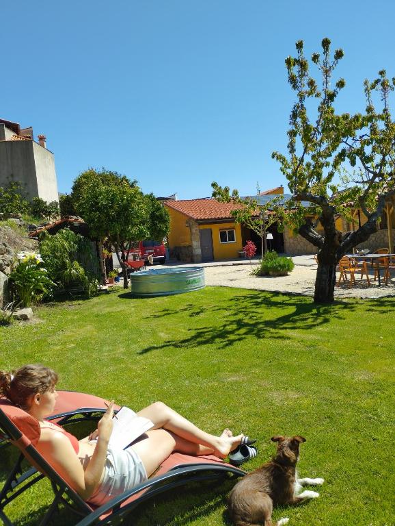 Hostia v ubytovaní Apartamento rural Sé de un lugar