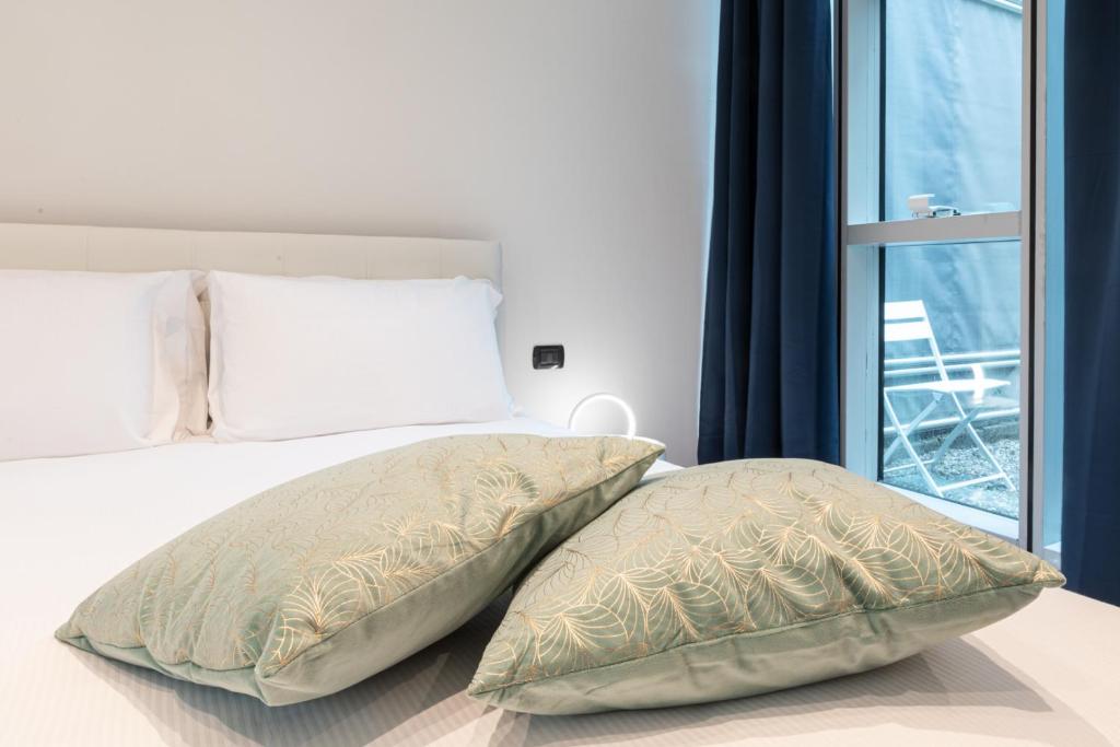 Postel nebo postele na pokoji v ubytování Città Studi Suites 1 - Top Collection