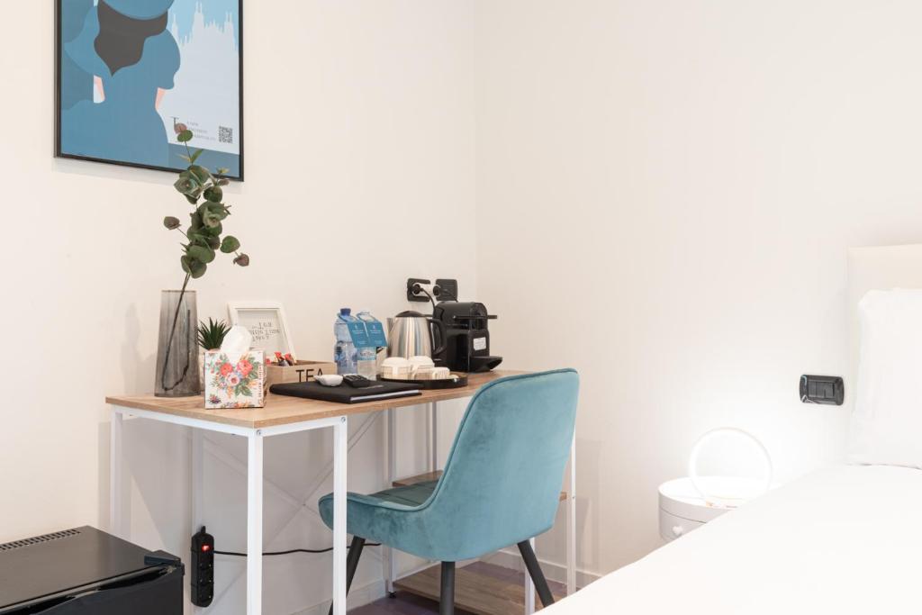 Postel nebo postele na pokoji v ubytování Città Studi Suites 1 - Top Collection