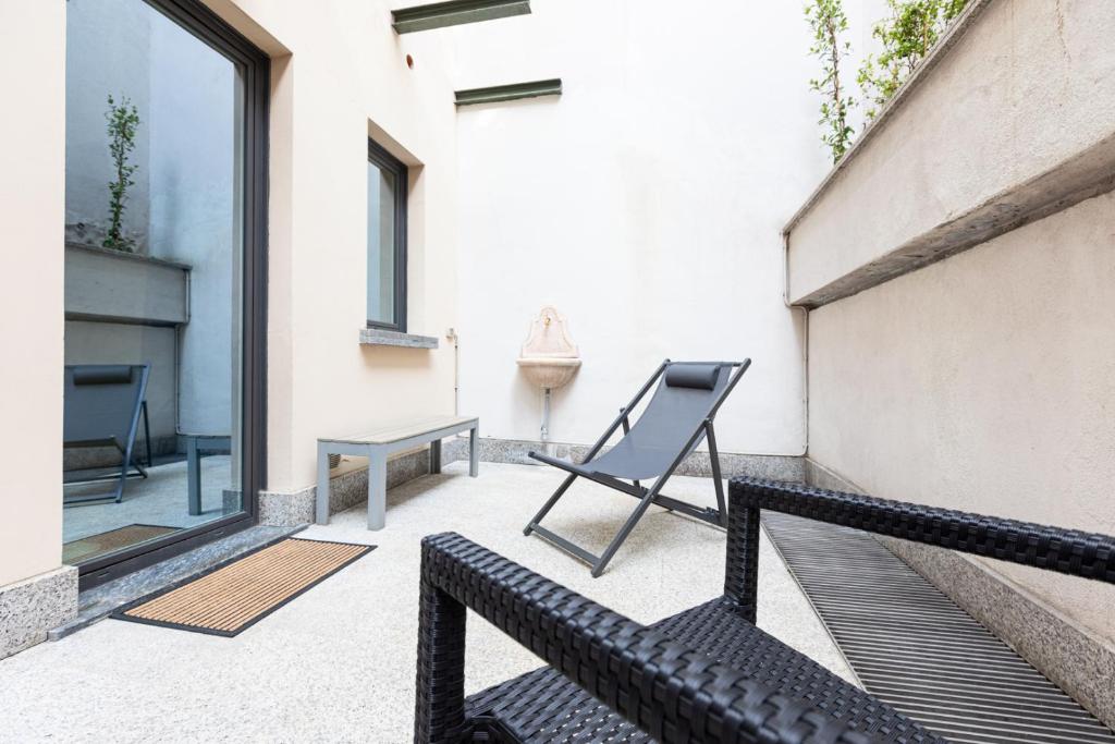 Balkón nebo terasa v ubytování Città Studi Suites 1 - Top Collection